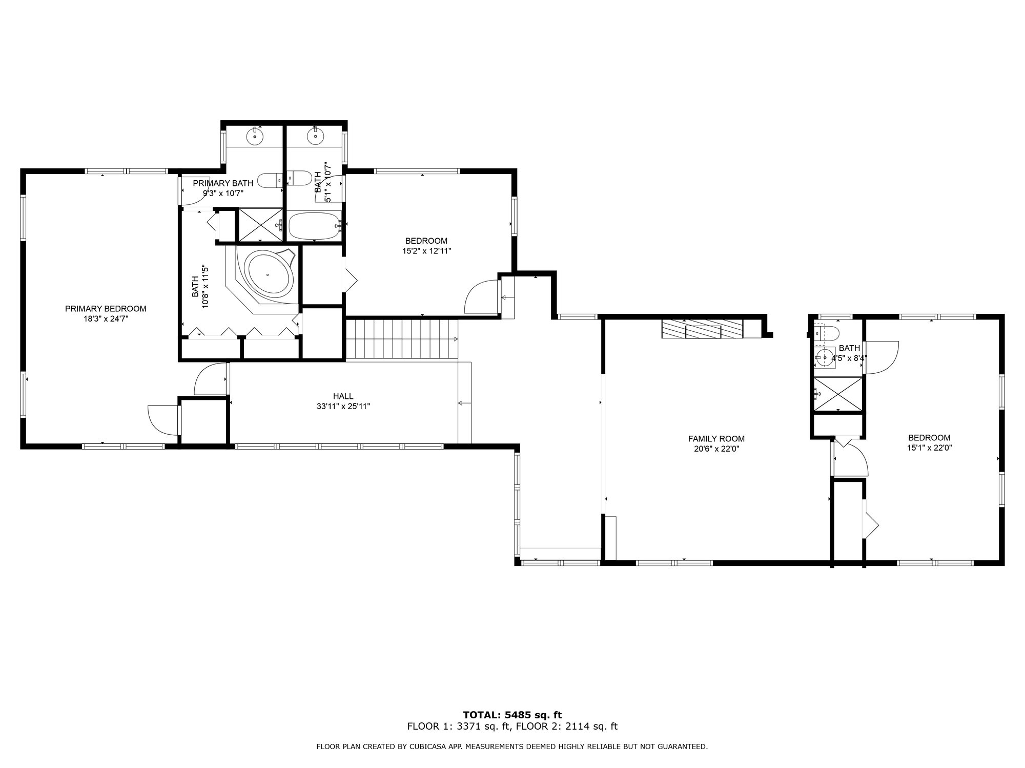 black and white floorplan